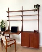 Mid Century teak Regal modular by Poul Cadovius