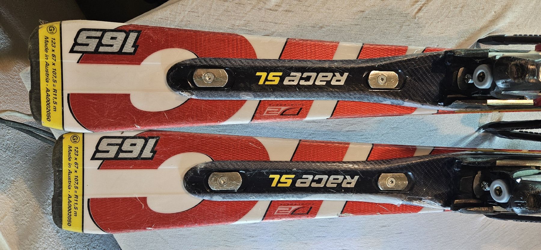 Atomic Sci: Atomic Race SL Ski 165 cm mit Neox Bindung  – Usato da Riehen venduto da Herr_Habido 3