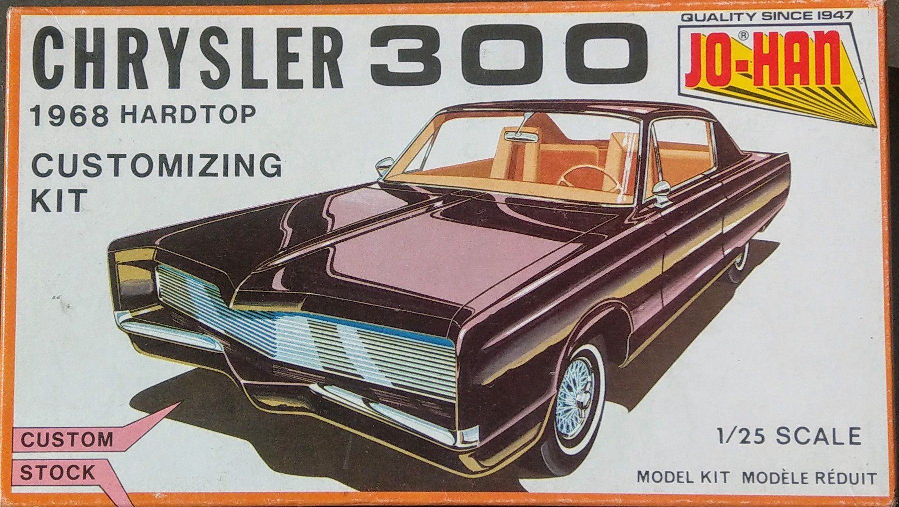 Chrysler Modellautos: Johan 68 Chrysler 300 HT customizing kit C-5468 – Gebraucht aus Châtillens von rei_y82w 1