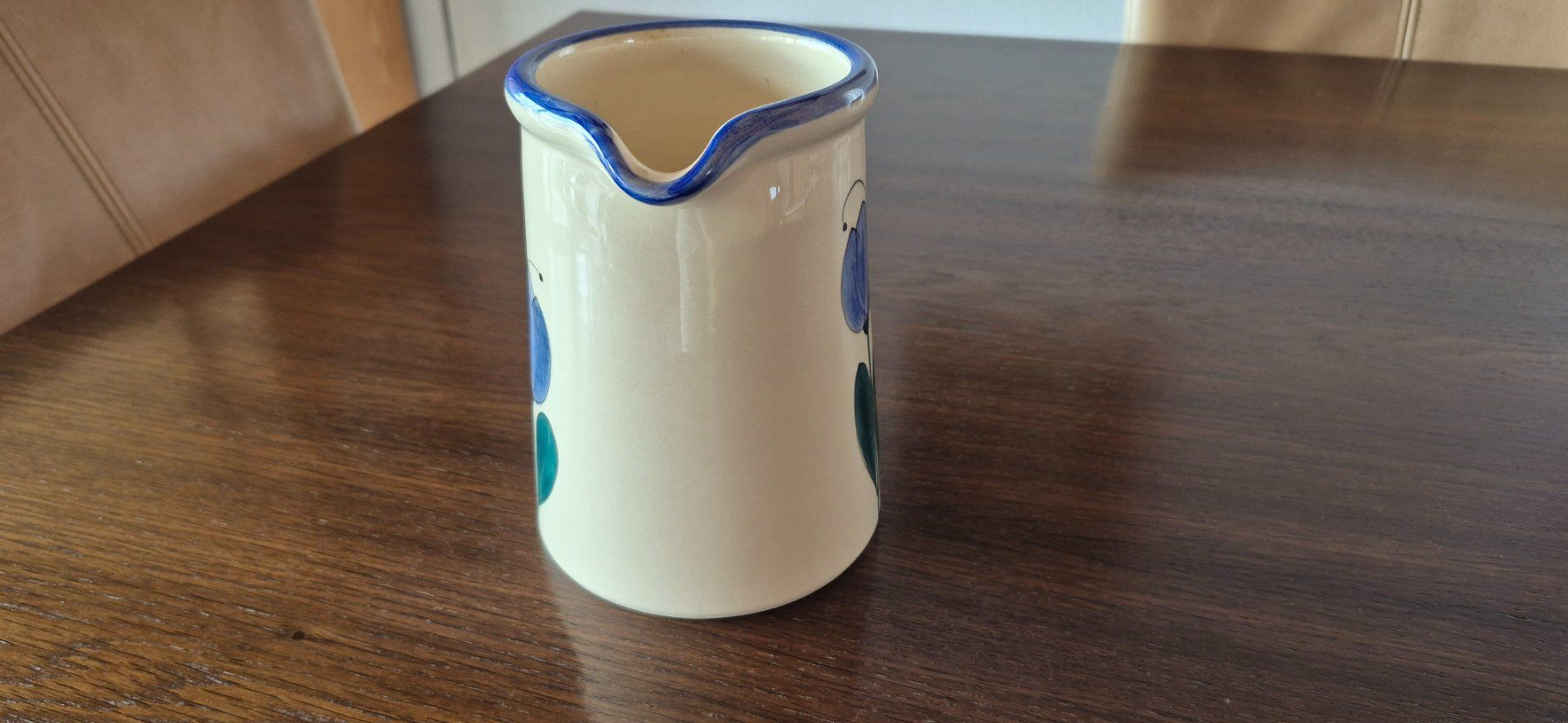 Caraffe: Keramikkrug mit Blumendekor – Usato da Eggersriet venduto da Fredb 3
