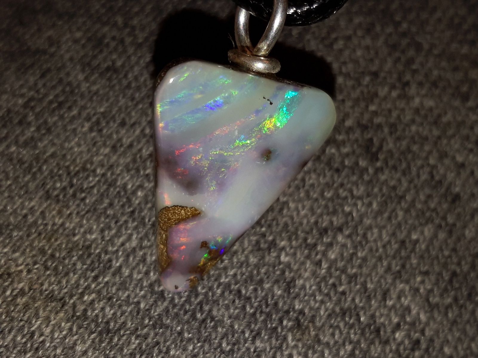 Pietre preziose: Australischer Boulder Opal Anhänger – Nuovo e nell'imballaggio originale da Uerkheim venduto da Winwinner 1