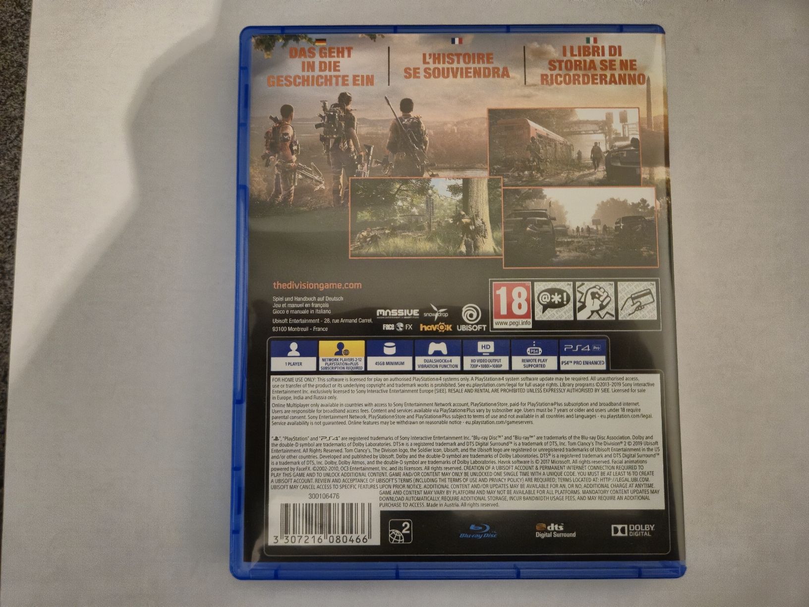 Giochi: Tom Clancy's The Division 2 PS4 Spiel – Usato da Aarwangen venduto da fab_k5ck 2
