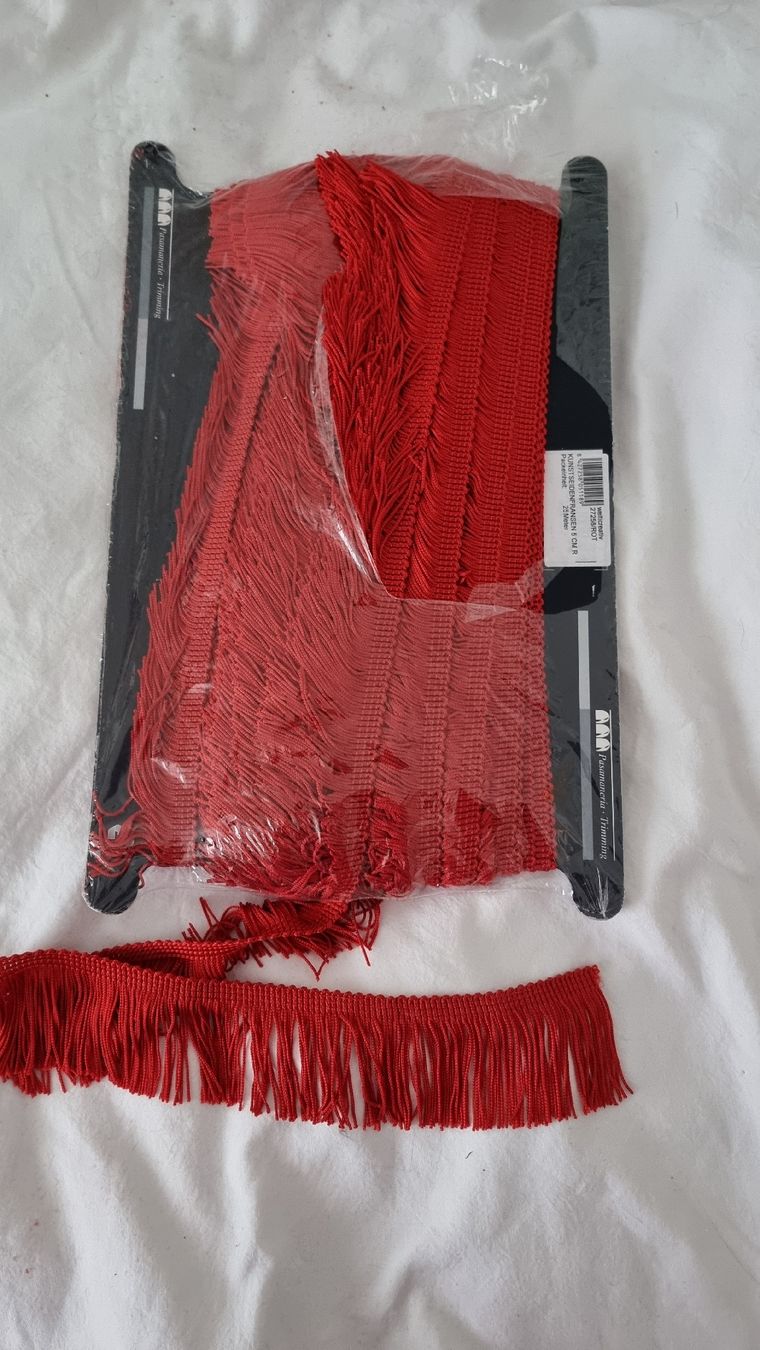 Dekobänder: Fransenband Deko Bordüre basteln – Neu und originalverpackt aus Meisterschwanden von TiSiBu59 1