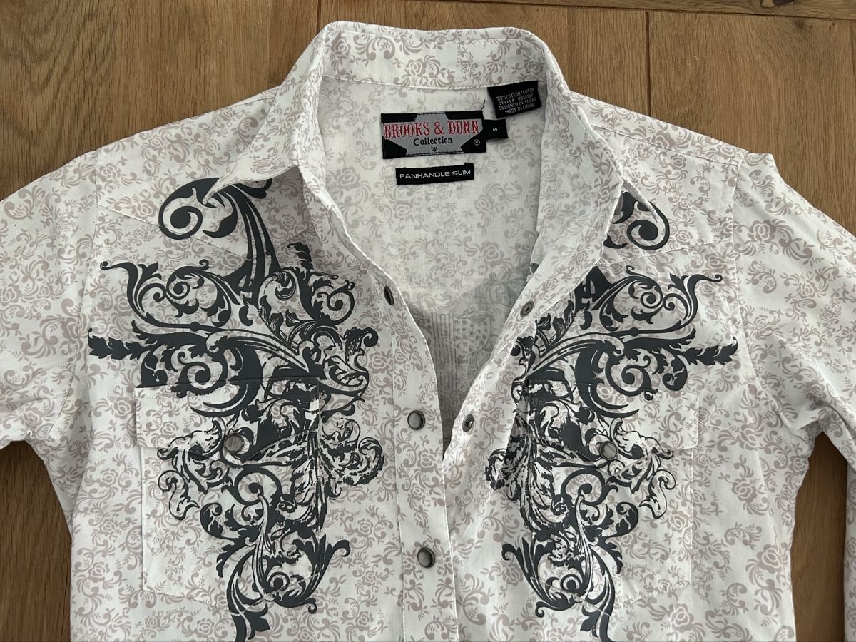 Camicette: Western Bluse, Brooks & Dunn Collection, Gr. S – Usato da Bern venduto da kat_sm88 2
