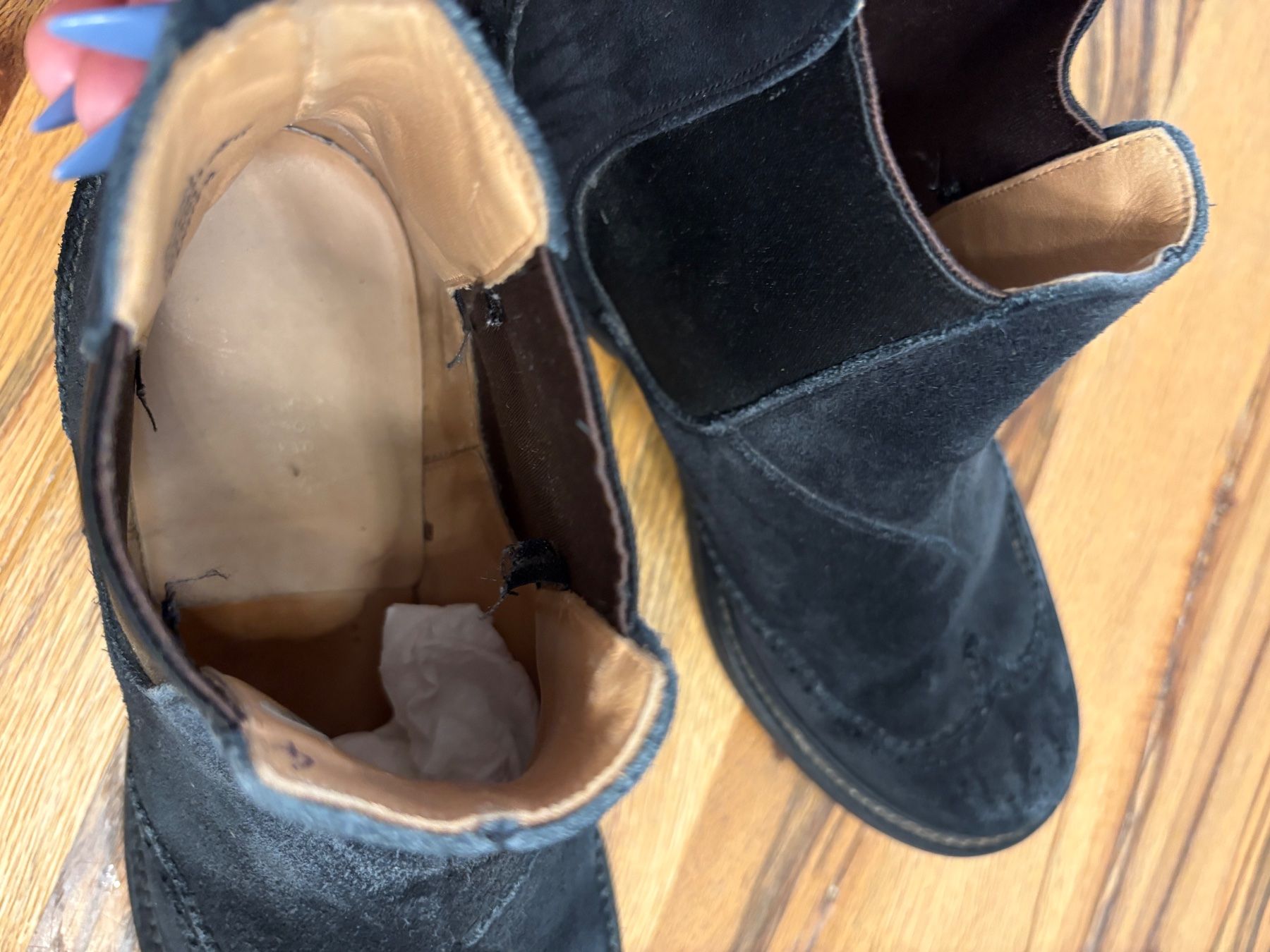 Scarpe da uomo: Herren  Boots dunkel blau 43 – Usato da Gutenswil venduto da mse_hbj5 3