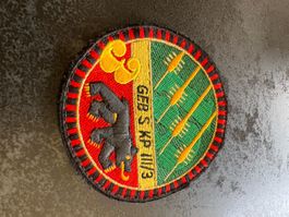 Patch GEB S KP II/3 rund neu