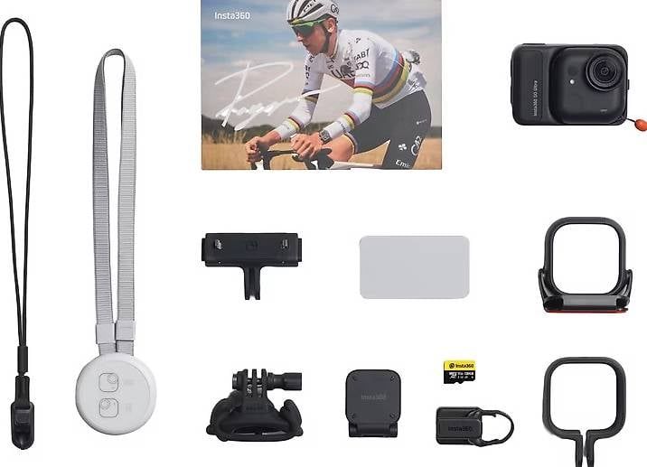 Insta360 Action Cam: Insta360 GO Ultra Premium Cycling Bundle – Usato da Venthône venduto da Drix1950