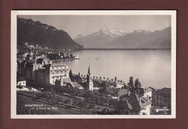 MONTREUX - Vue partielle et Dents du Midi