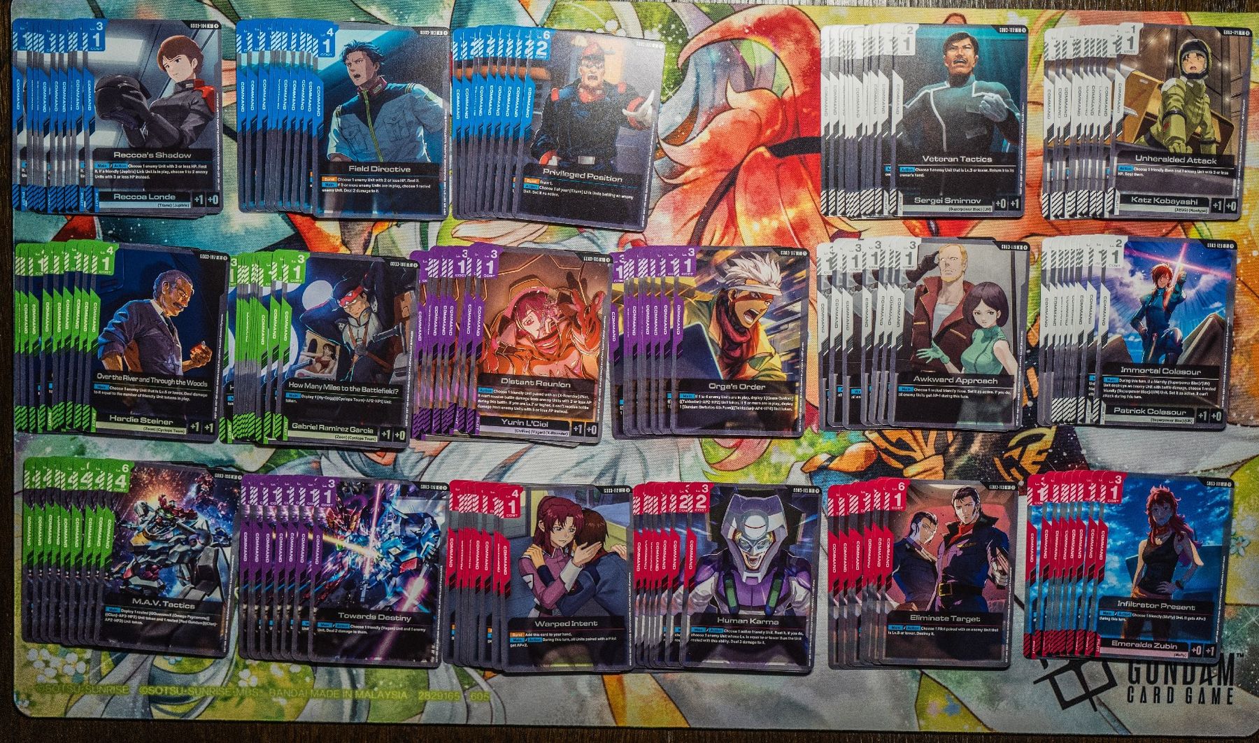 Bandai Carte collezionabili: Gundam Card Game GD03 BULK – Usato da Spreitenbach venduto da g3n3zyzz 6