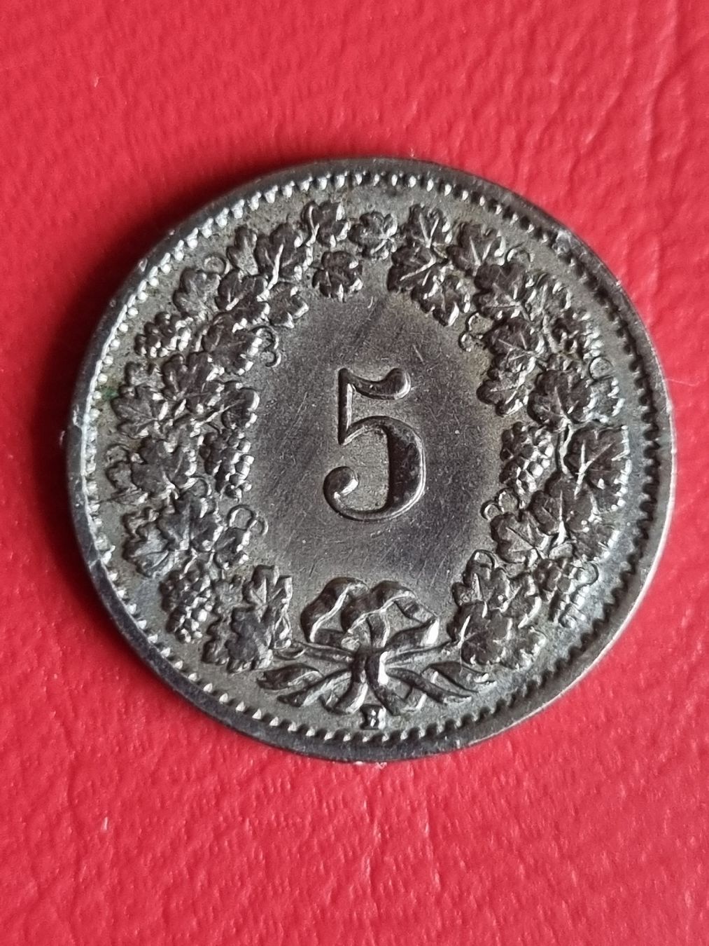 Toutes les monnaies: 5 RAPPEN JAHR 1919 - SCHWEIZ – D'occasion à Heimenschwand par rog_p7h9 1