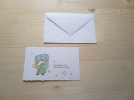 carte de vœux de Noël et nouvel an en allemand - neuve