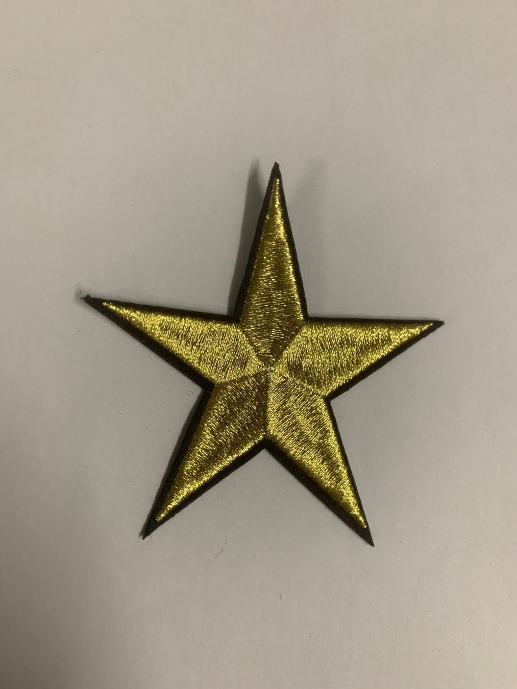 Toppe: Stern Gold Gross Badge, Patch, Aufnäher – Nuovo e nell'imballaggio originale da Ostermundigen venduto da Mcone