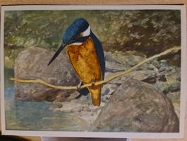 Ansichtskarte Aquarell Kunstdruck Léon-Paul Robert