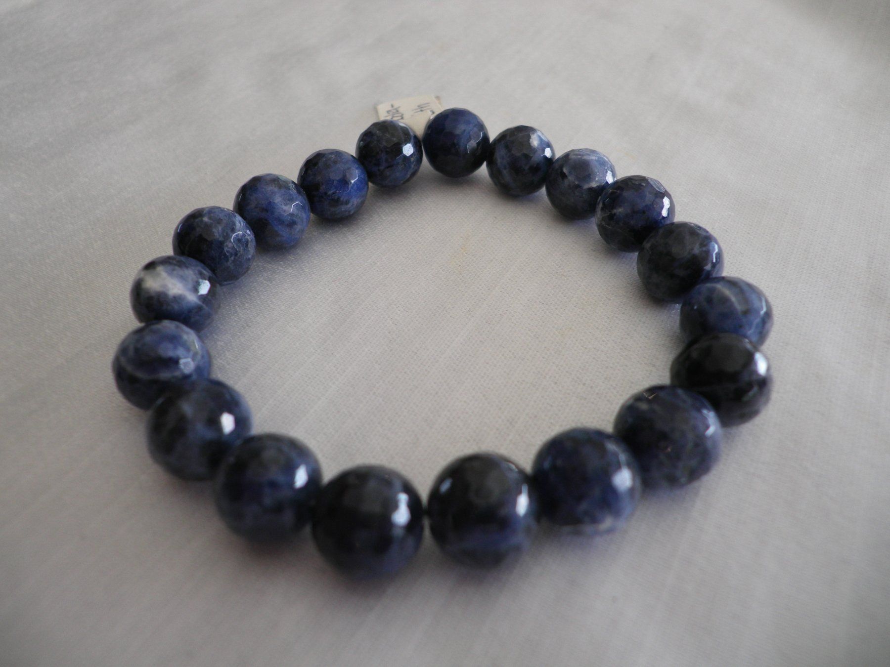 Bracciali & Braccialetti: Echtstein-Armband Sodalith – Usato da Reinach BL venduto da Annodomini 1