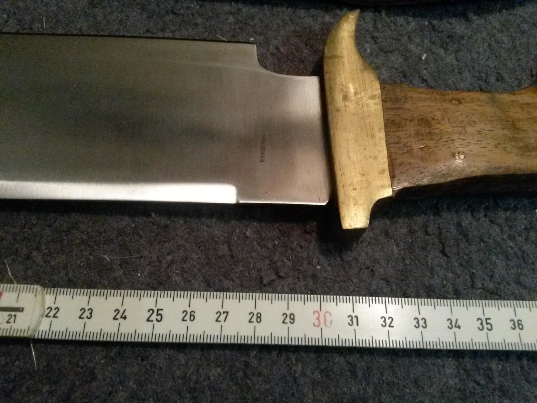Stichwaffen: Messer couteau env. 47 cm – Gebraucht aus Lausanne von asdyx 6