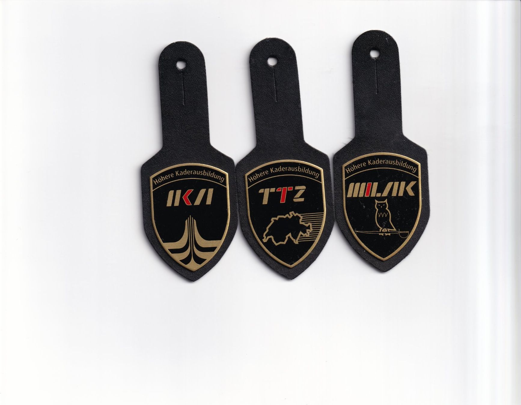 Schweizer Armee Placchette & Badge: 3 Brusttaschen Anhänger – Nuovo (secondo la descrizione) da Felben-Wellhausen venduto da Badge95