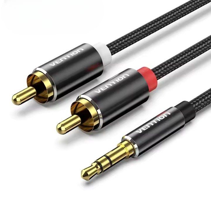 Audiokabel 2x 3.5 mm Klinke Stereo, 10 m (Neu und originalverpackt) in St. Gallen für CHF 6.95