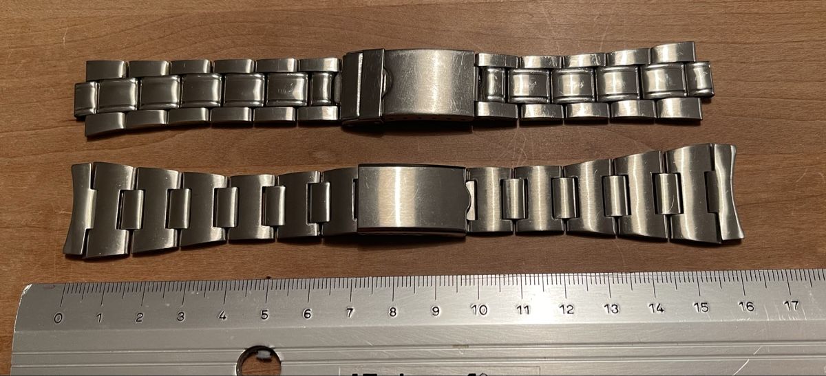 Armbänder & -reifen: 2 Stk. Stahlarmband neuwertig – Gebraucht aus Embrach von selfie13