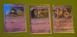 Pokemon Karten Set: Abra, Kadabra, Simsala EX Promo nearmint