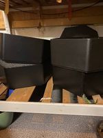 Vend 4 x pots pour de plantes artificielles intérieur