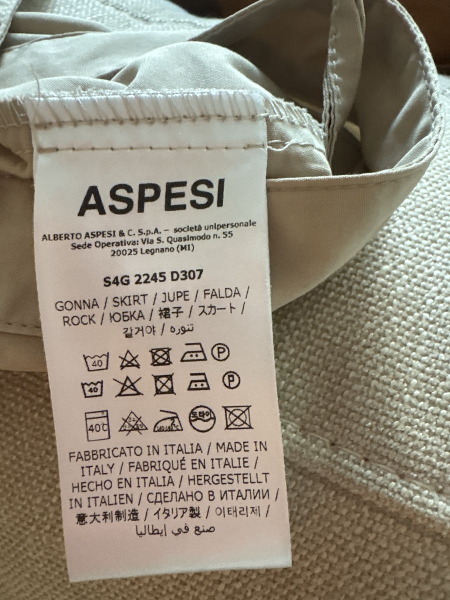 Aspesi Röcke: Aspesi Jupe 36 – Gebraucht aus Kriens von Delvillano 2