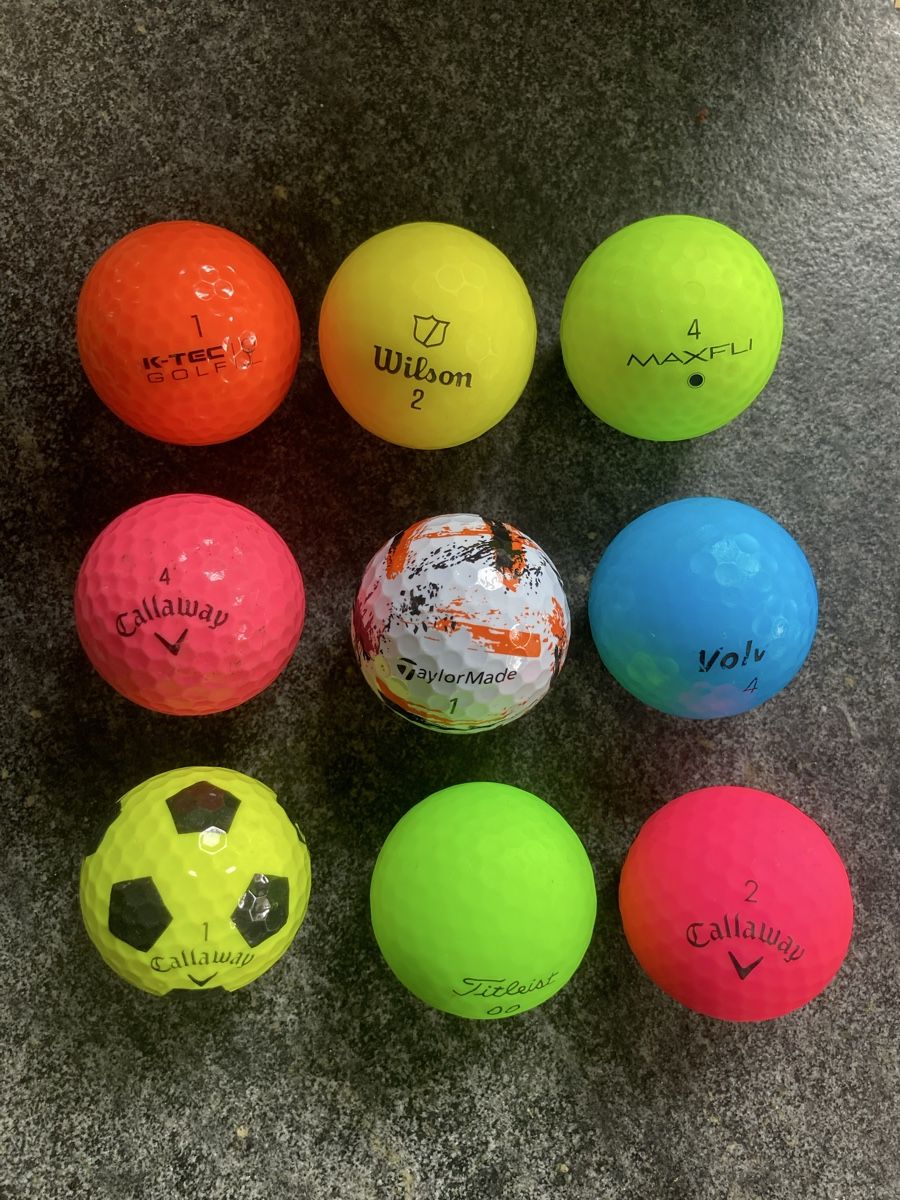 Palloni: Golfbälle  – Usato da Lausen venduto da Mutuli