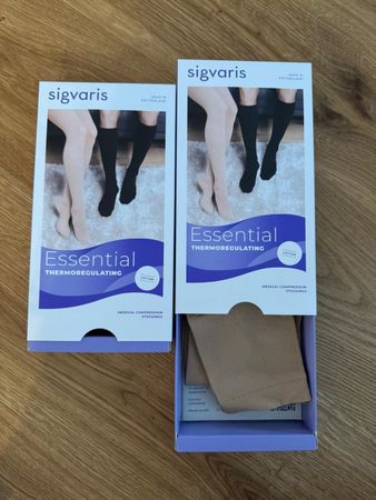 Sigvaris Essential Kompressionsstrümpfe, Neu, Grösse S