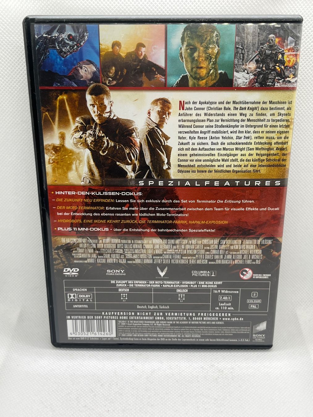 Tutti i DVDs: Terminator - Die Erlösung - DVD – Usato da Hinterkappelen venduto da Kim1992 1