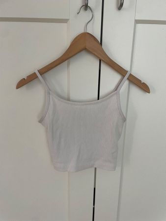 Sommer Top New Yorker, Weiss, Grösse XS