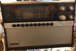 Koyo ktr-1664 Vintage Solid State 8 Band Shortwave Longwave