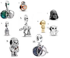 Nach Wahl Charm Star Wars Anhänger, PANDORA-KOMPATIBEL AT AT