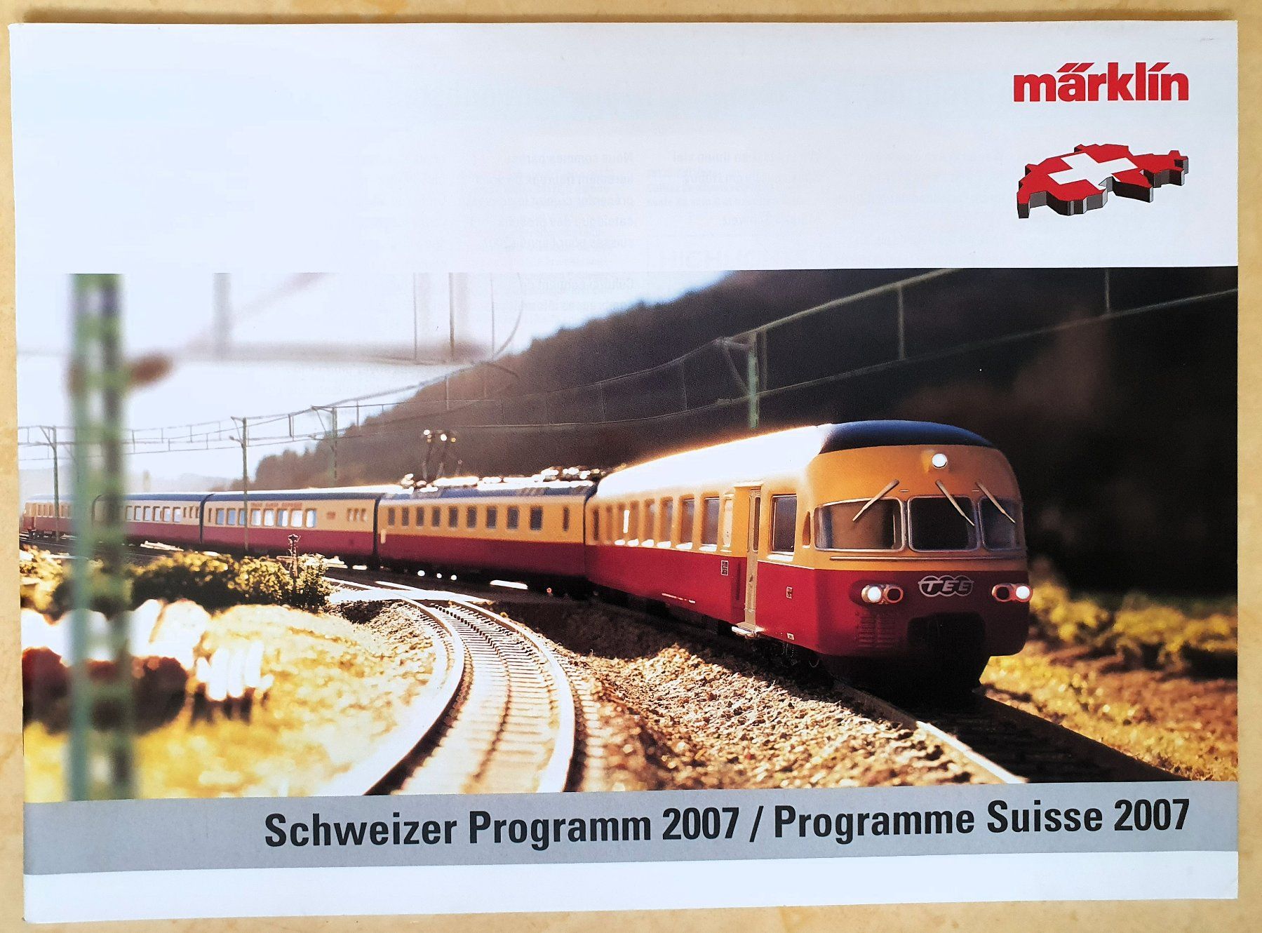 Märklin Modelleisenbahnen: Märklin, Schweizer Programm 2007, Programme Suisse 2007 – Neu (gemäss Beschreibung) aus Martigny von Abm1000