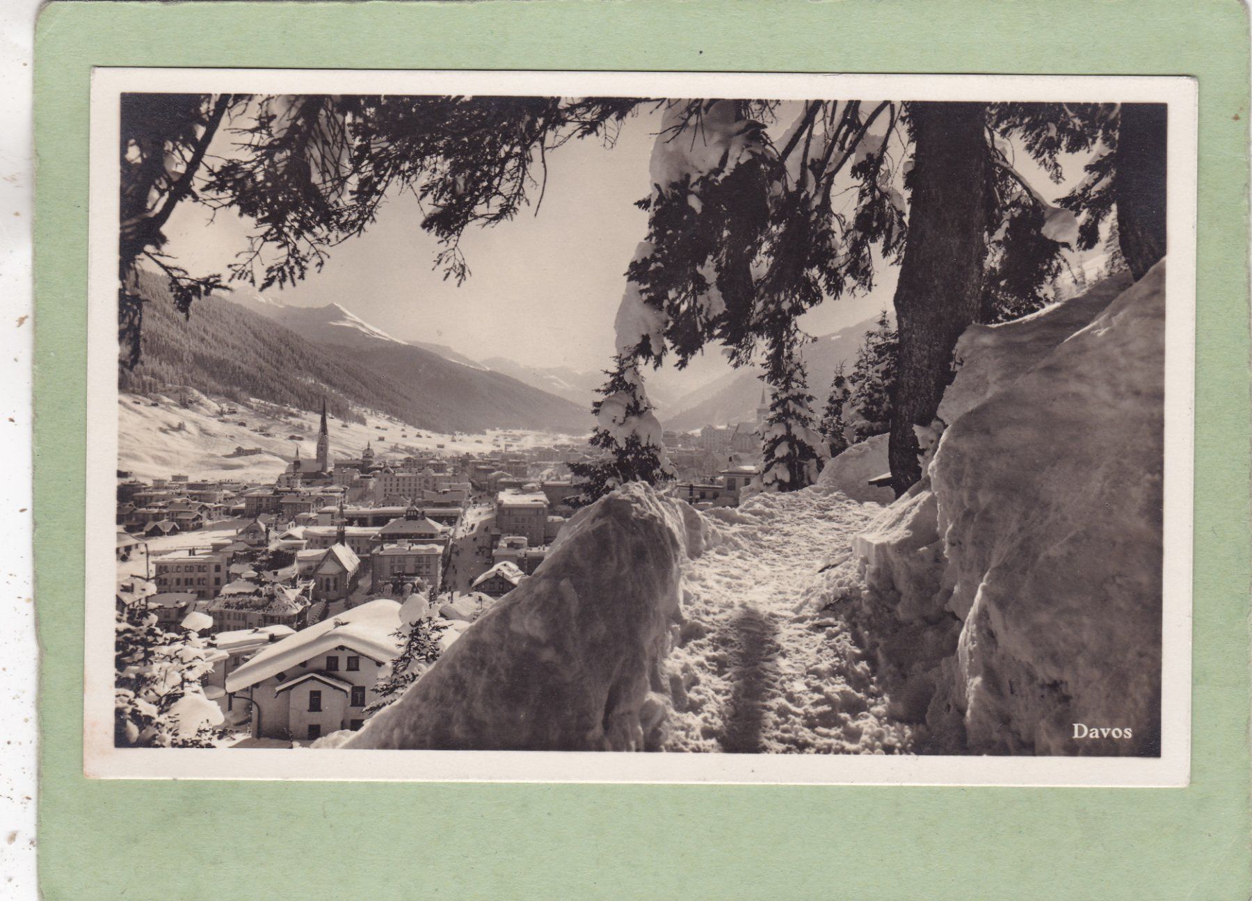 Cartoline postali: Davos 1932 – Usato da Herisau venduto da Lisegrat2008