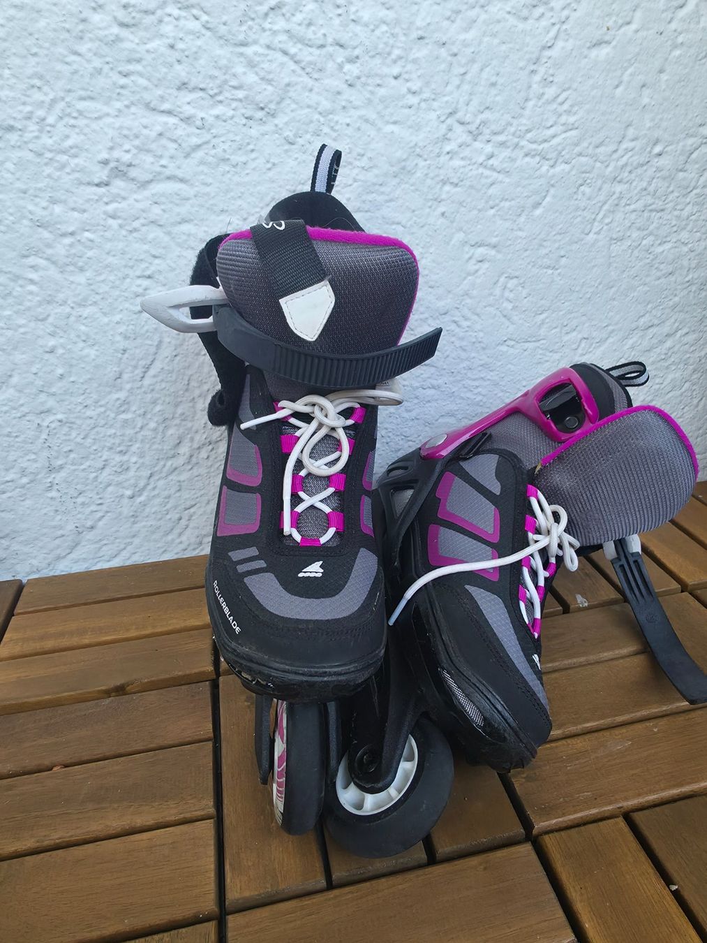 Pattini in linea & Pattini a rotelle: Rollerblade Inline Skates, Top Zustand, Grösse 35.5 Pink – Usato da Bülach venduto da Bella92 1