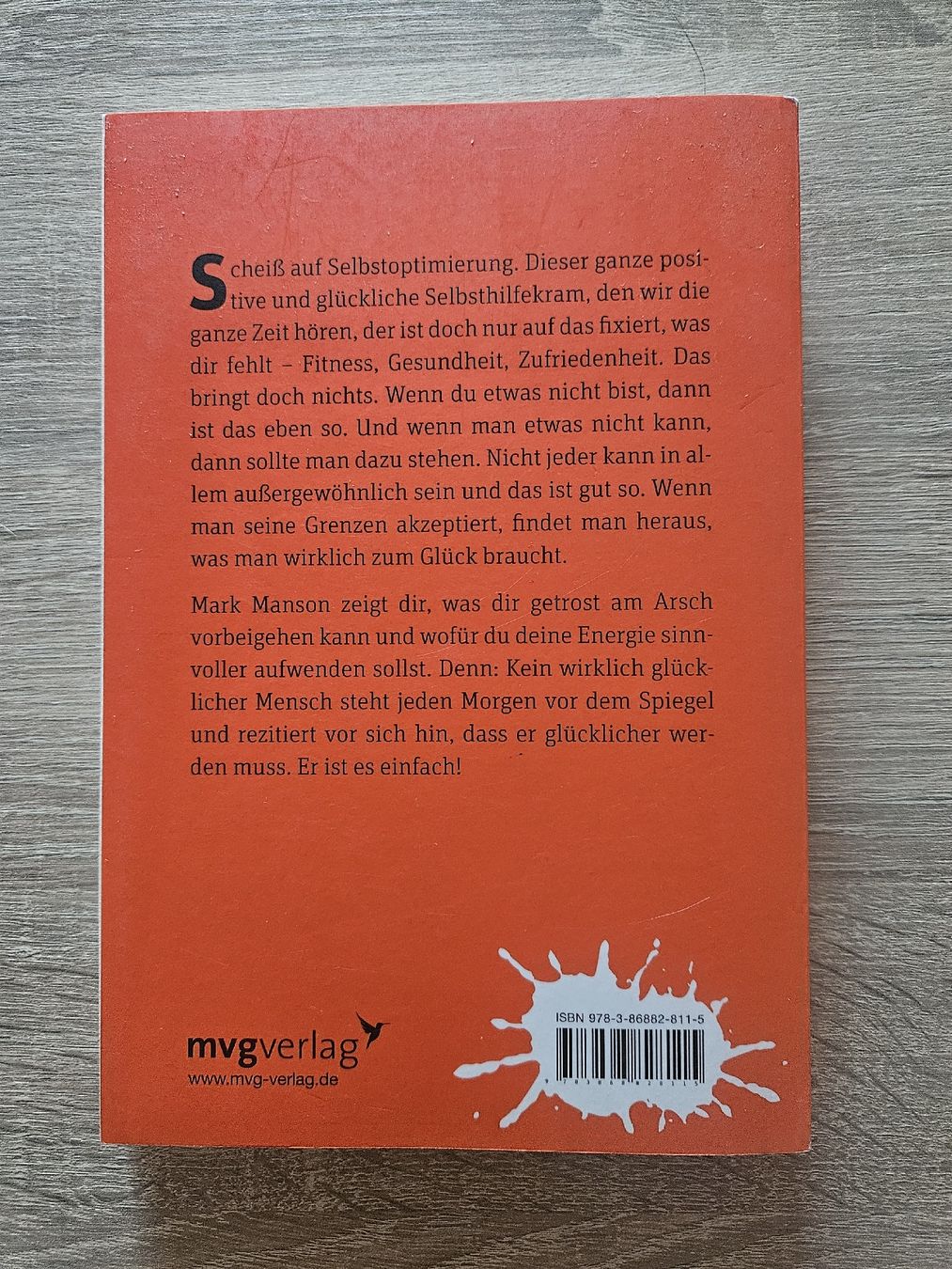Livres: Die subtile Kunst des darauf Scheissens Mark Manson Buch – D'occasion à Ebikon par SecondChance_byM 1