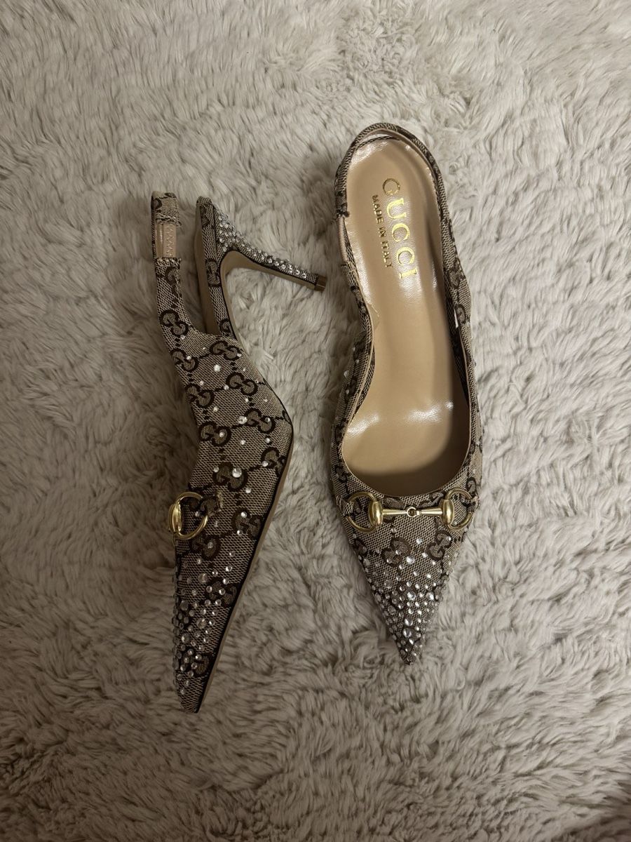 Gucci Scarpe da donna: Gucci Glitter High Heels – Nuovo (secondo la descrizione) da Dättwil AG venduto da lor_wx7h 1