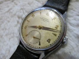 Junghans Chronometer Handaufzug 16 Jewels Herren Läuft Schön