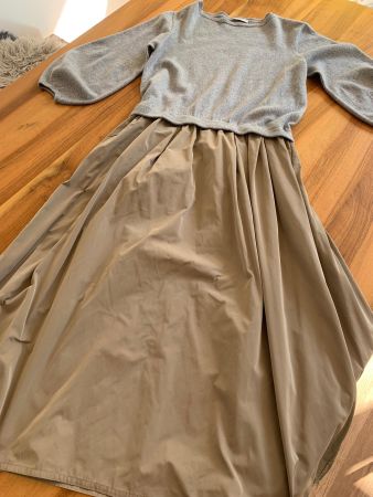 PESERICO phantastisches Traumkleid mit Kaschmir Gr 40(IT44)