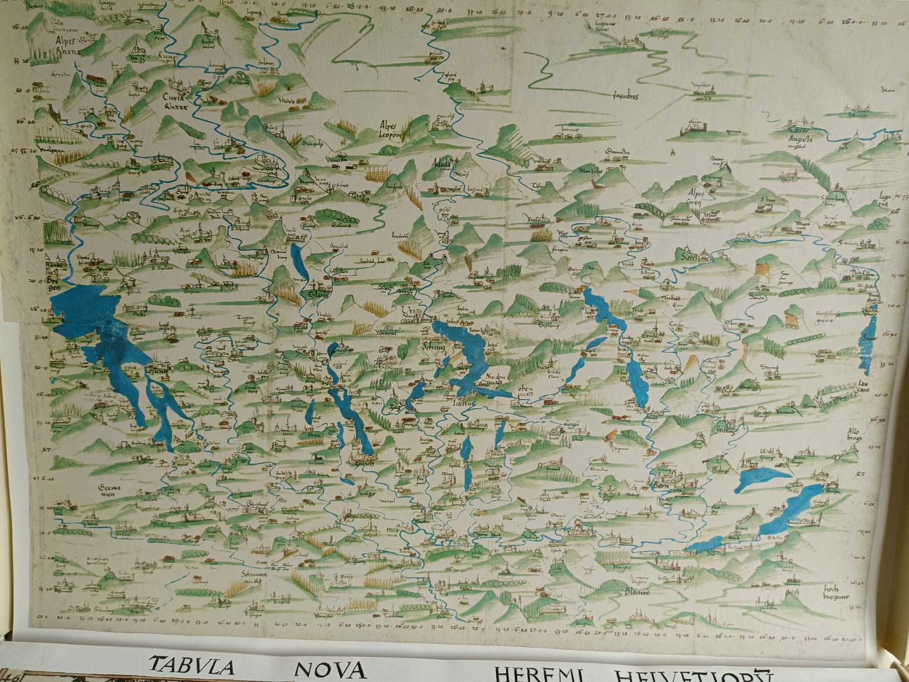 Landkarten & Atlanten: Kunstmappe 500 Jahre Schweizer Landkarte – Gebraucht aus Embrach von Illingen13 2