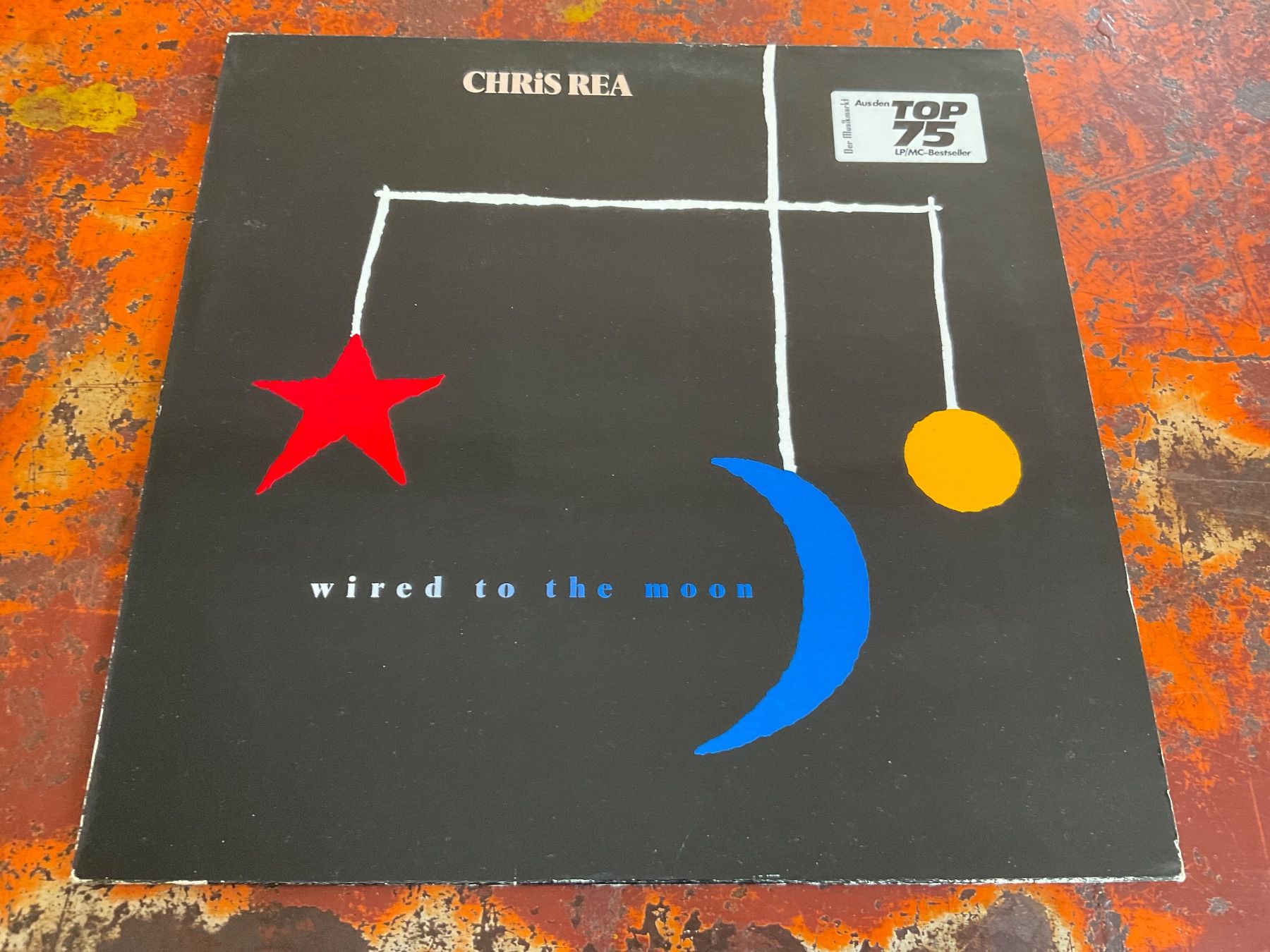 Dischi in vinile: Chris Rea Wired to the moon LP – Usato da Delémont venduto da vinylfreak01