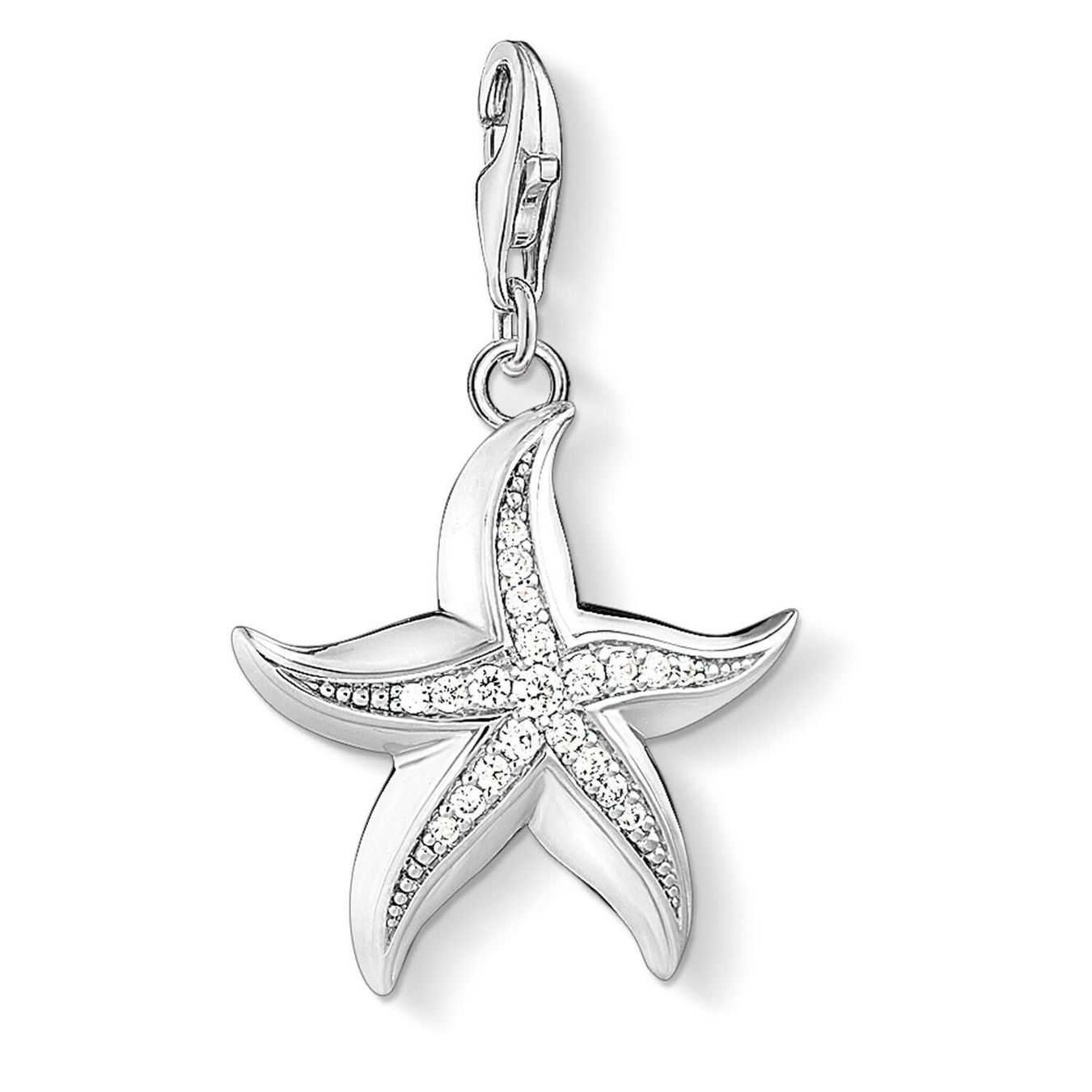Thomas Sabo Ciondoli: Original Thomas Sabo Charm Bead Anhänger Seestern Silber 925 – Nuovo e nell'imballaggio originale da Suhr venduto da 1stclass