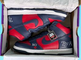 Nike SB Dunk High OG QS Supreme Sneakers By Means Schuhe