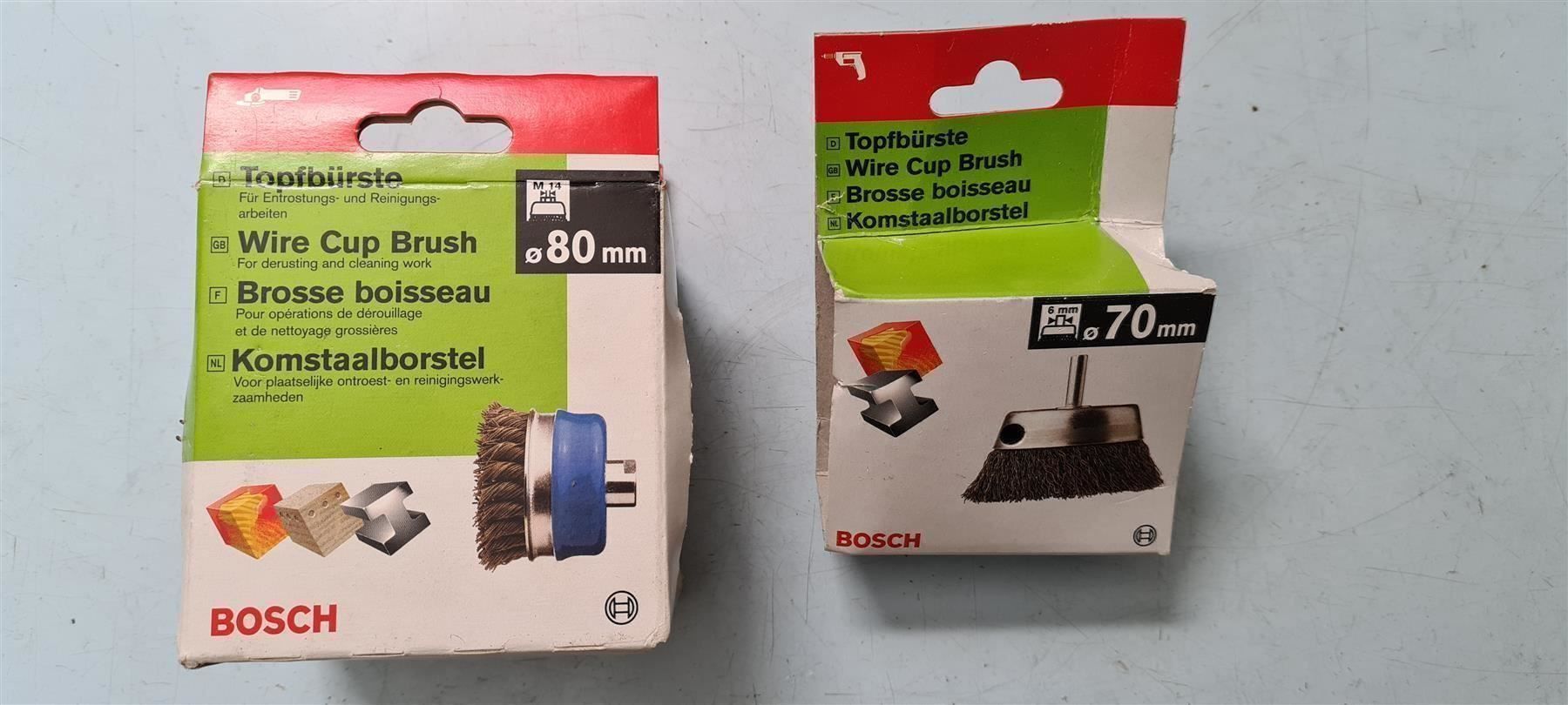 Tutti gli attrezzi: ***** 2x brosses boisseau neuves – Nuovo e nell'imballaggio originale da Villaz-St-Pierre venduto da Ubid