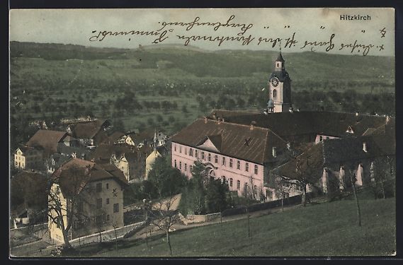 Ansichtskarten: AK Hitzkirch, Seminar, 1912 – Gebraucht aus Berlin von bartko-reher