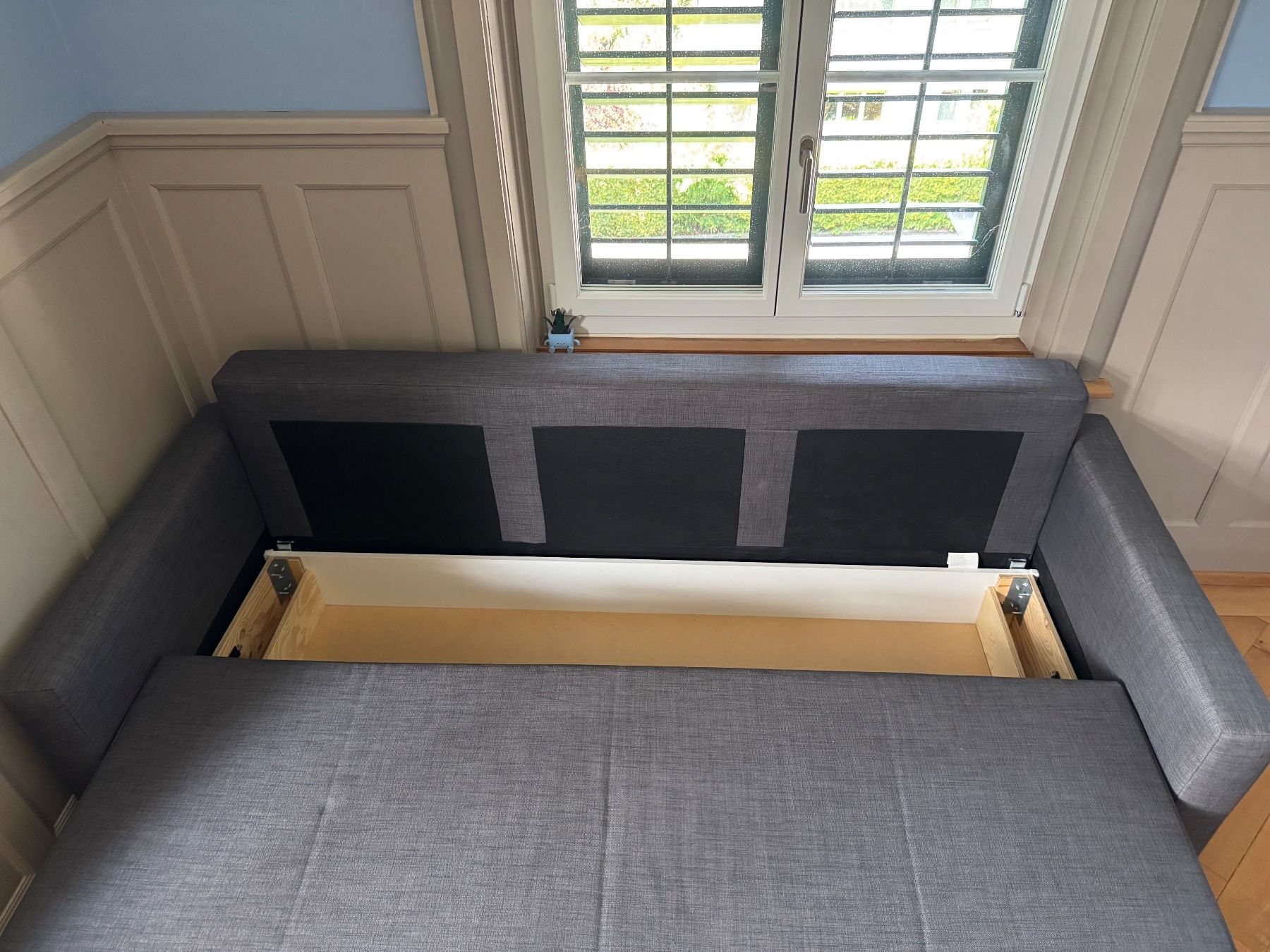 Ikea Sofas: IKEA FRIHETEN 3er-Bettsofa dunkelgrau – Gebraucht aus Schwyz von dgxspark 2