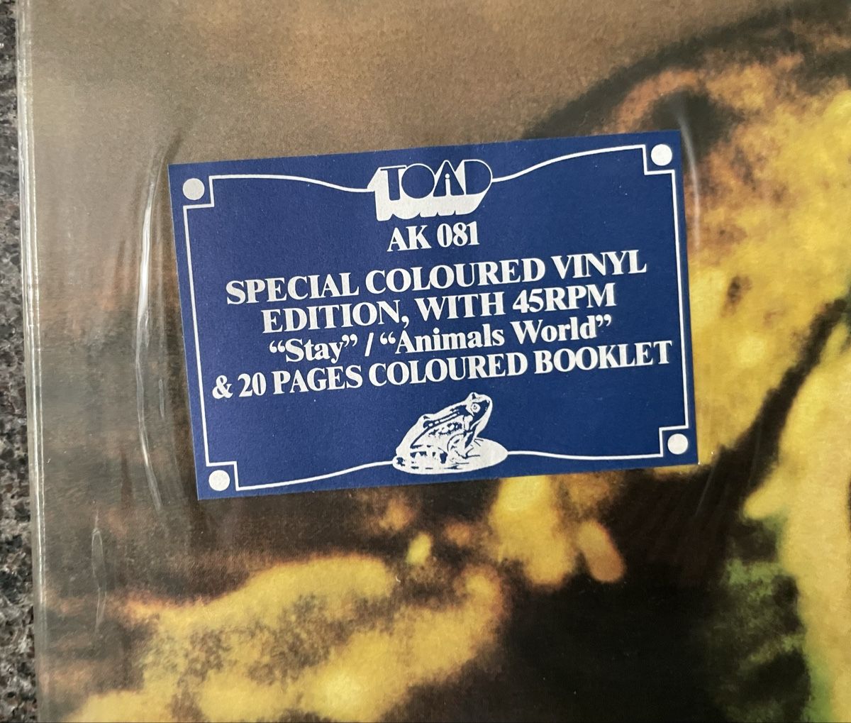 Schallplatten: TOAD - same - AKARMA Vinyl LP – Gebraucht aus Olten von Bluespapst 1
