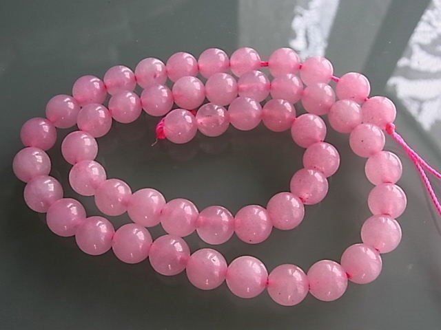 Perle (finte): Rosenquarz Perlen 6mm     1 Strang – Nuovo (secondo la descrizione) da Alpnachstad venduto da perlengaby 1