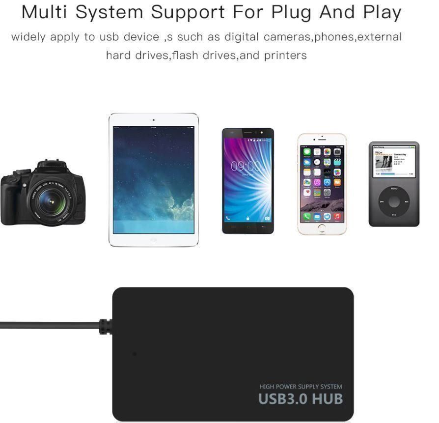 Hub & Switch: High Speed USB 3.0 HUB 4 Port Splitter – Nuovo e nell'imballaggio originale da Unterägeri venduto da RmOnline 3