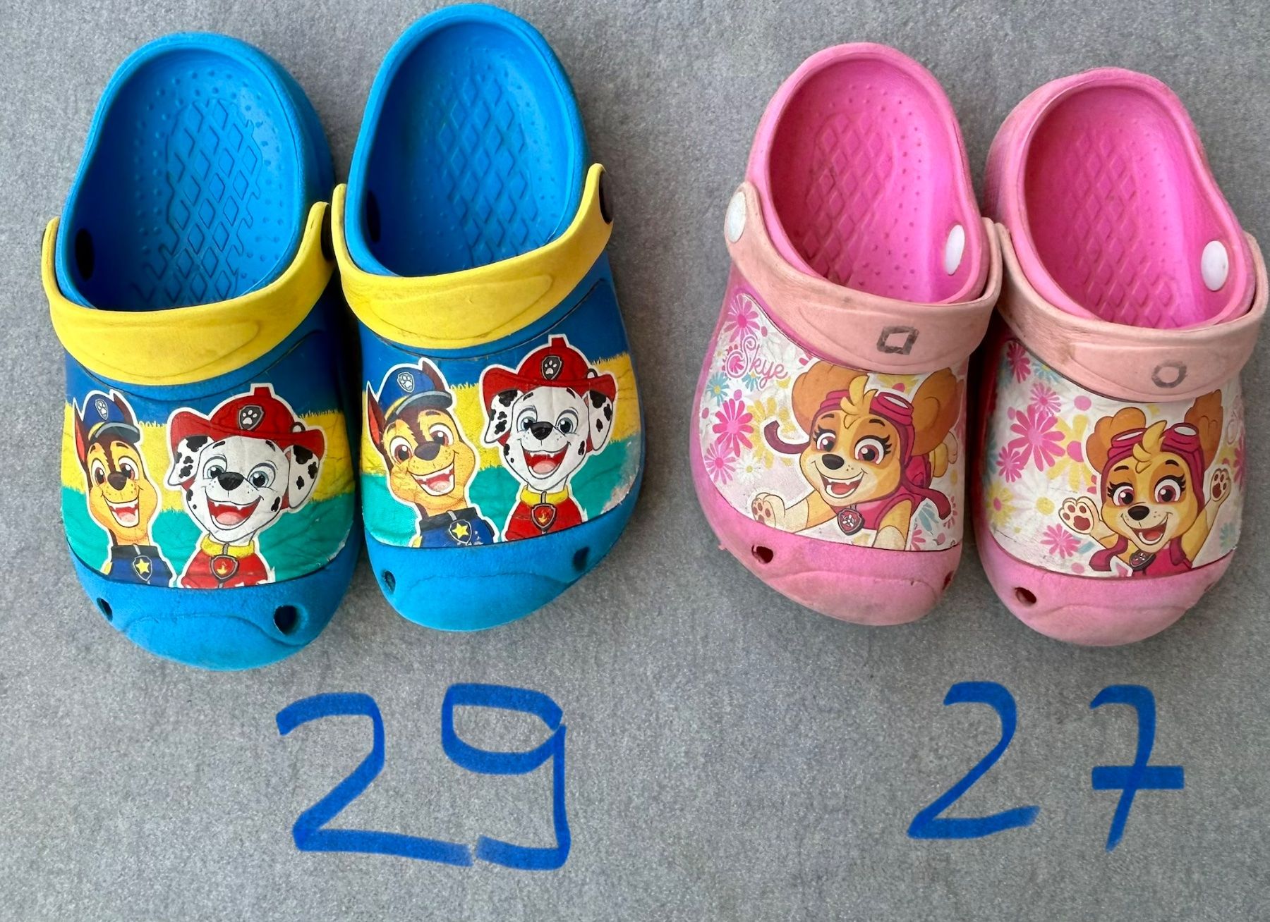 Schuhe für Jungen: Paw Patrol Clogs, Grösse 29 – Gebraucht aus Riedholz von Abendsonne