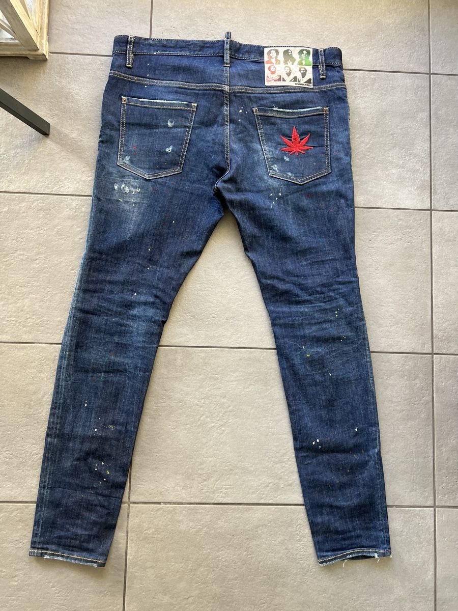 Dsquared2 Jeans: Dsquared2 "Bob Marley" jeans uomo 54 – Usato da Mendrisio venduto da fly_9wzx 3